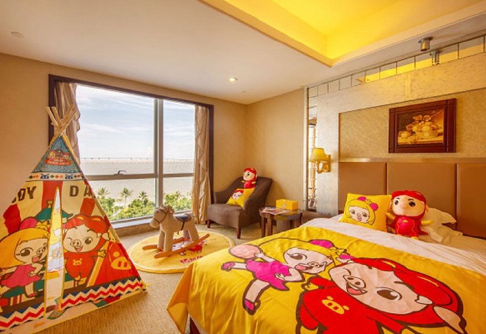 猪猪侠酷芽觅海景亲子双床房