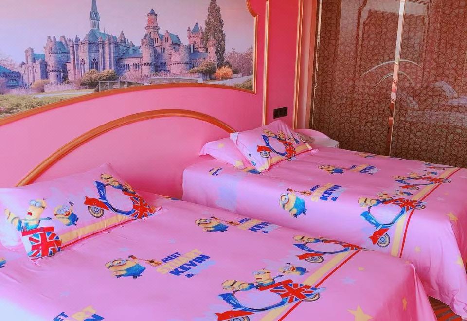 梦幻粉色公主套房