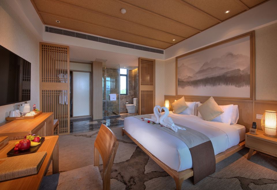 谷风庭院大床房