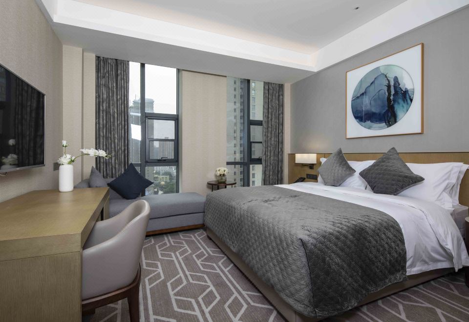 优选大床房（水系花园景观+80支贡缎床品+金可儿床垫）