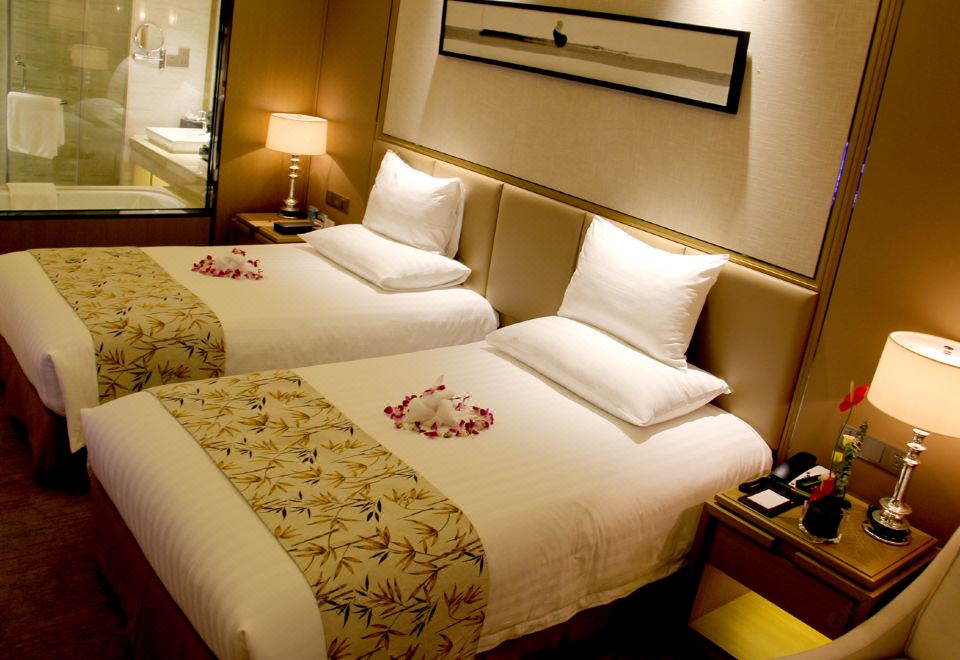 豪华市景双床房