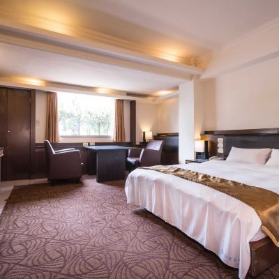 高級雙人房-大床 臺中企業家大飯店優惠