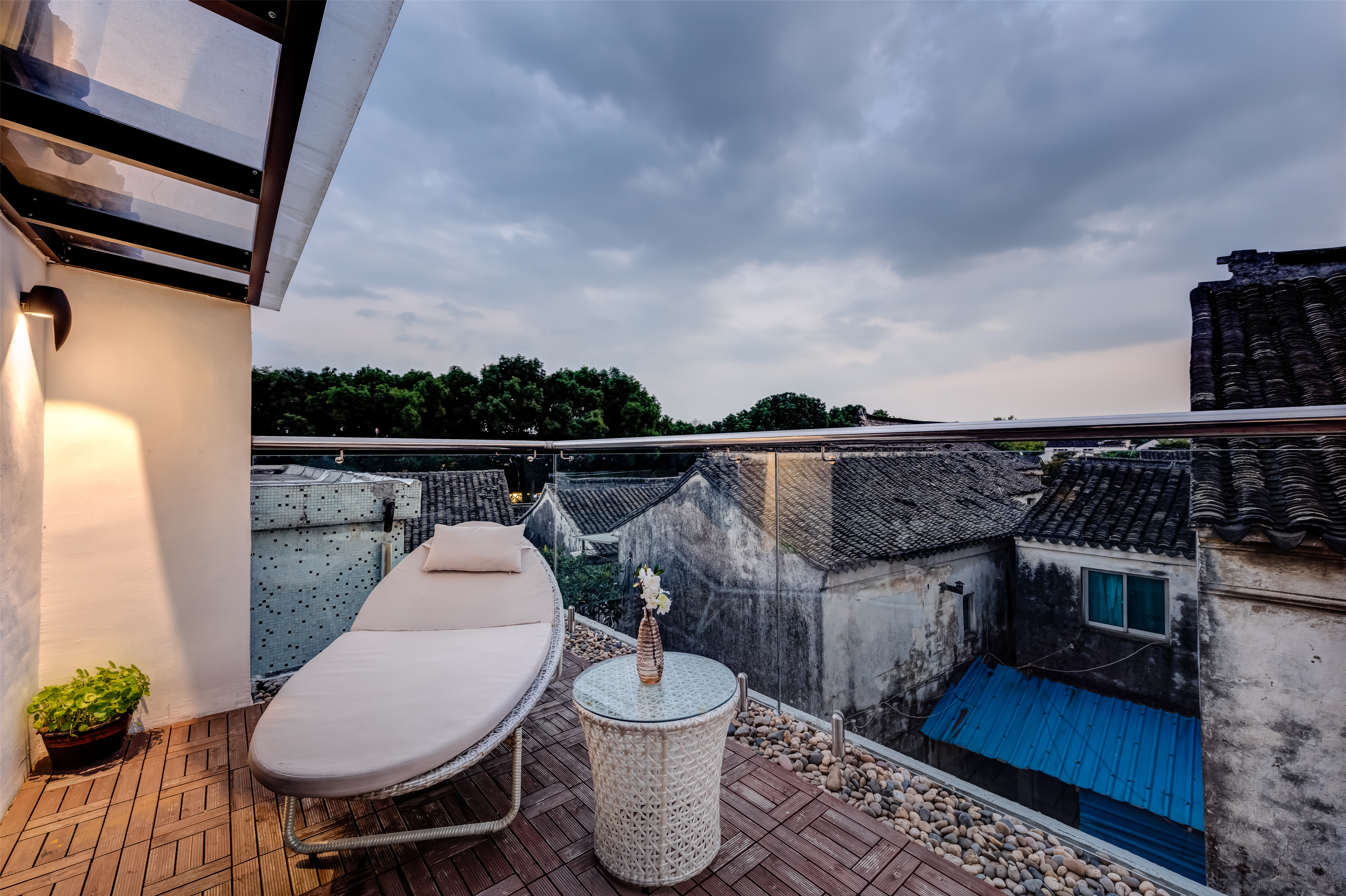 和玺恭廊家庭亲子双床房·户外露台·浴缸·智能马桶