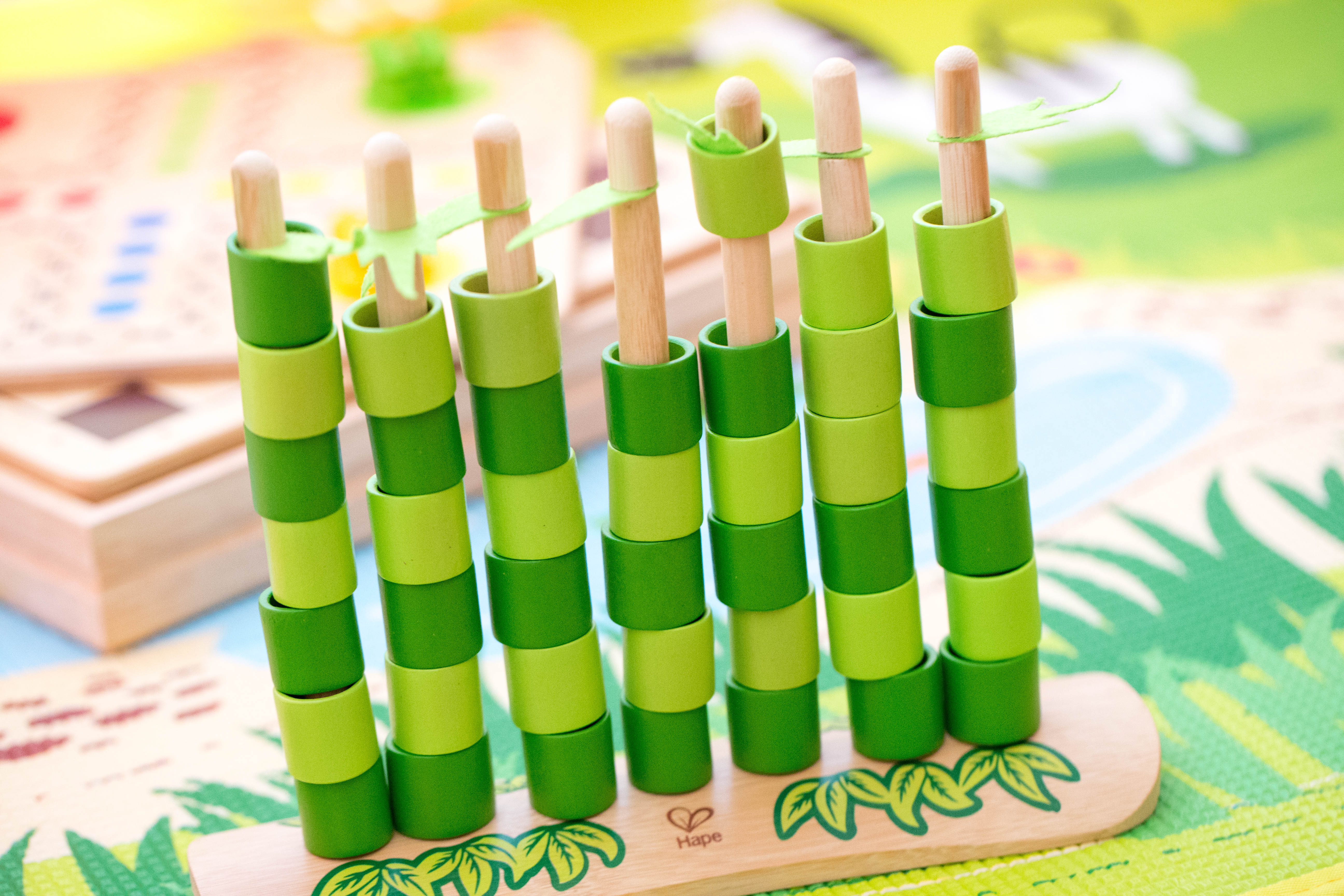 Hape玩具主题宝贝过家家·妙趣玩乐亲子大床房