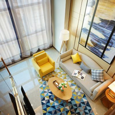 複式家庭三人套房 珠光星御國際公寓（廣州珠江新城御景店）優惠