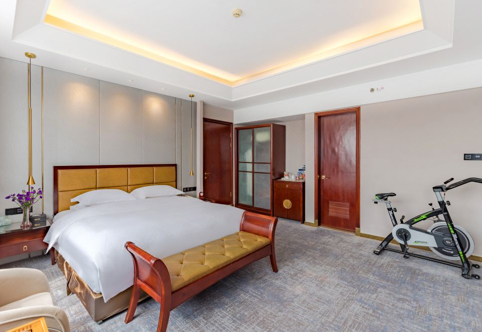 智能行政运动大床房（小度音箱+助眠床垫）