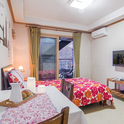 (A2~3) Couple 29.7㎡   Double Room 펜션 1618 쿠폰