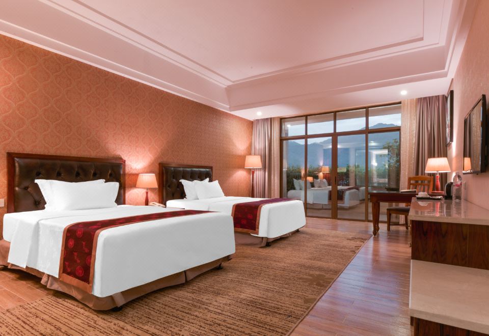 森林泡池双床房-认证珍稀温泉水