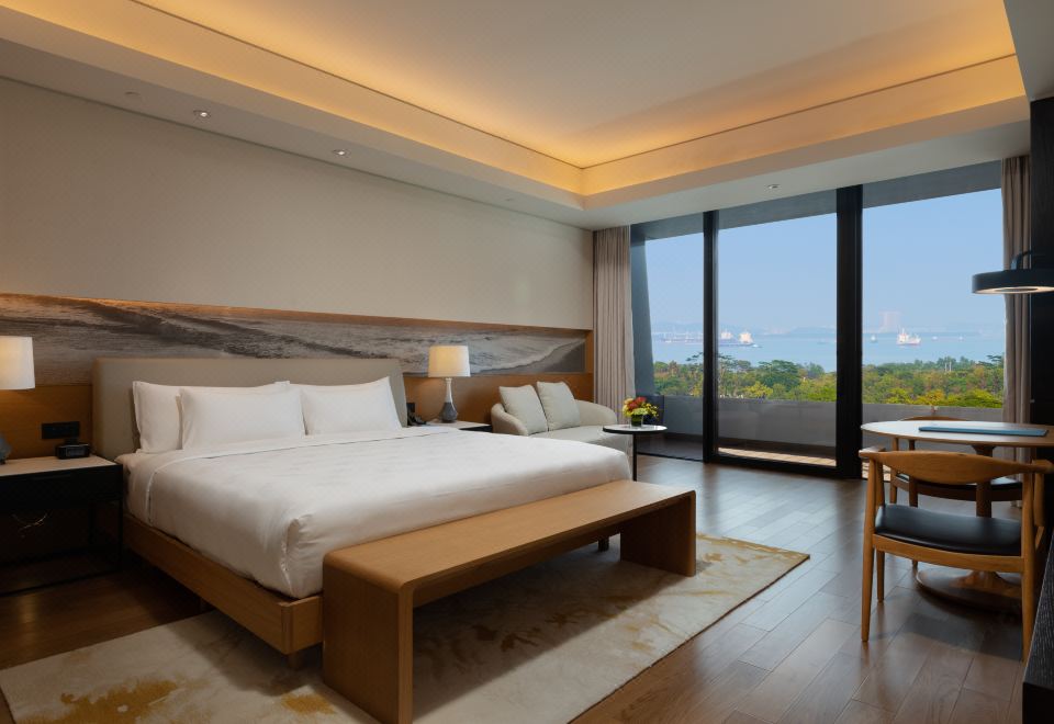 豪華園景大床房