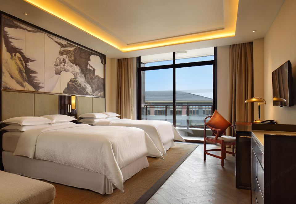 园林景观双床房（带阳台）