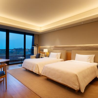 豪華園林海景雙床房 廣州南沙花園酒店優惠