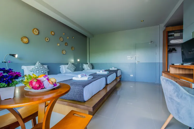 ห้องดีลักซ์ สำหรับสามท่าน