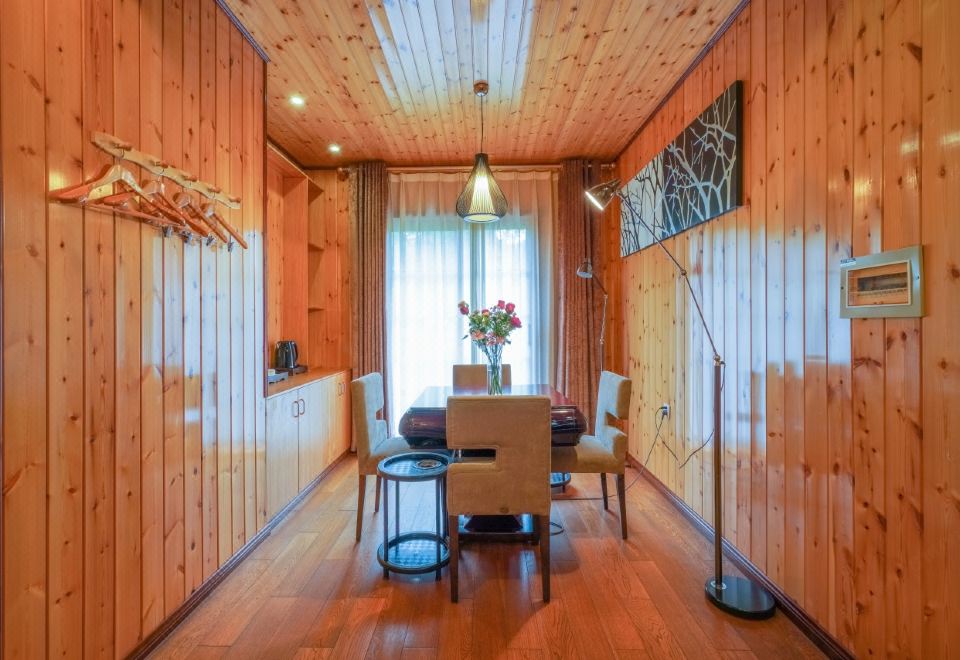 和风木屋【温泉入户+国粹麻将+宠物友好+私泡池】