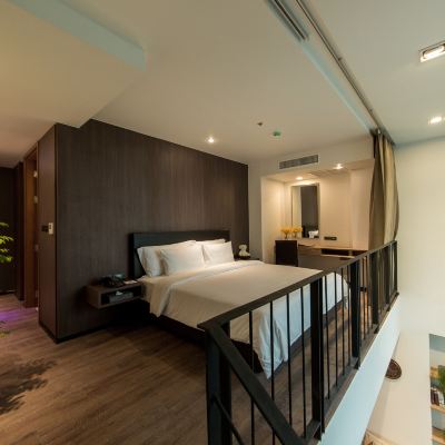 一臥室複式套房 曼谷利特飯店優惠