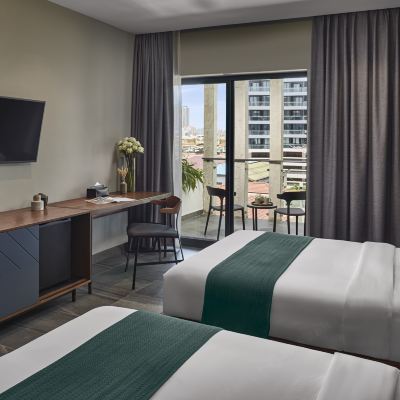 高級城景雙床房 百通飯店度假村優惠