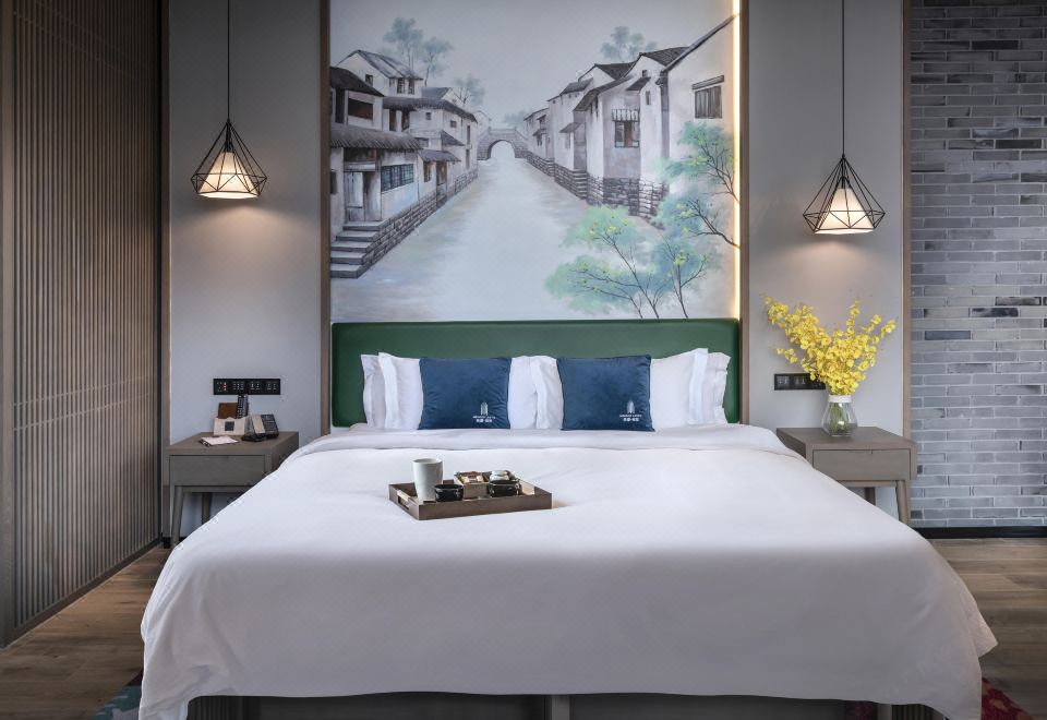 Delicate Double Bed Room