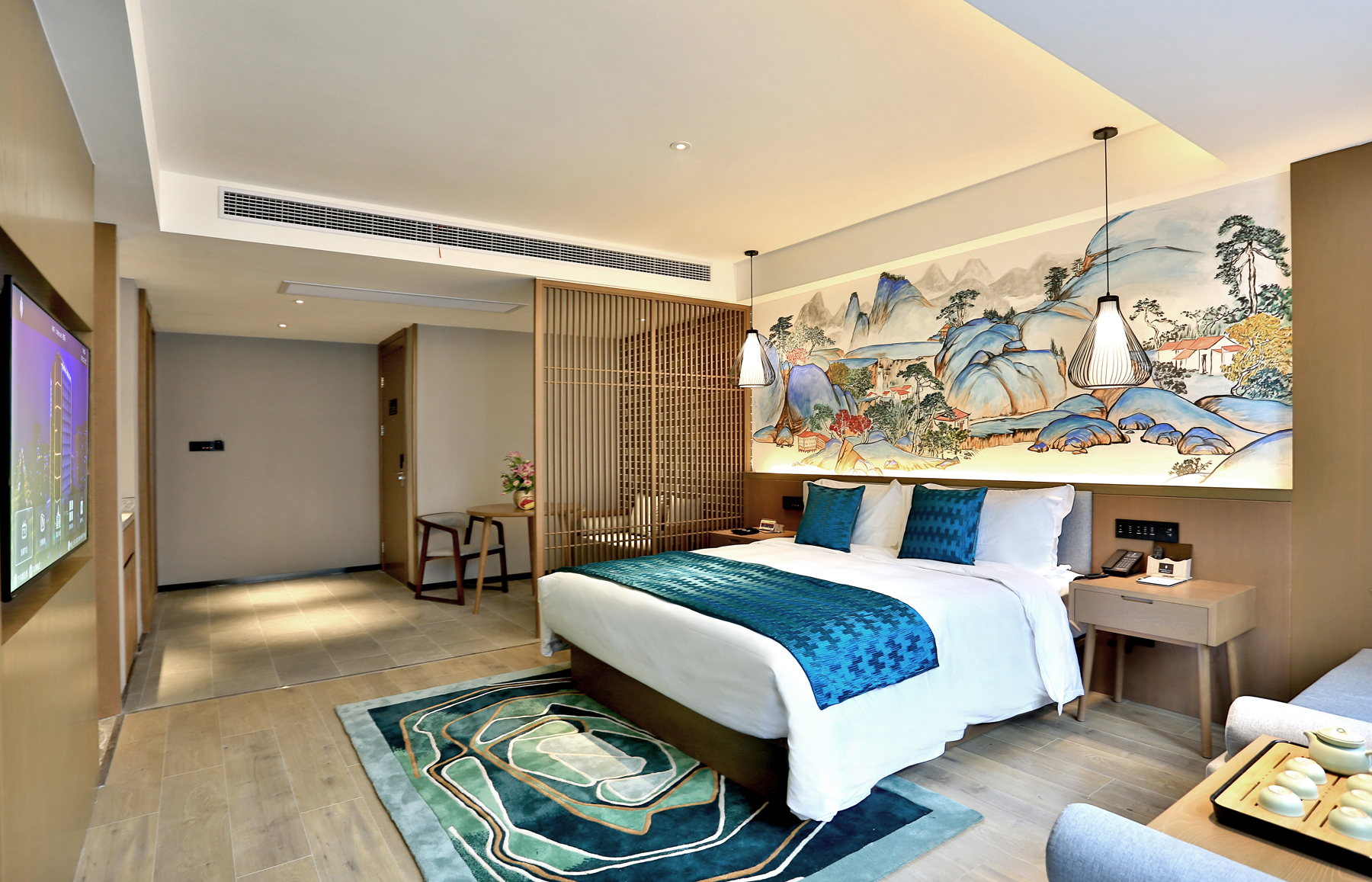 MEHOOD LESTIE Hotel (Hangzhou Xixi Wetland Science and Technology City)柏叶豪华大床房（慕思床垫+箭牌智能马桶）