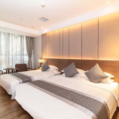 舒適親子房（靜逸舒適+雙層隔音玻璃落地窗） 旭爾皇飯店（廈門SM城市廣場高崎國際機場店）優惠