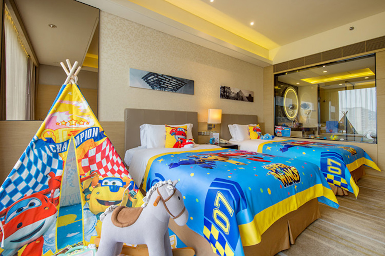 豪华亲子主题双床房