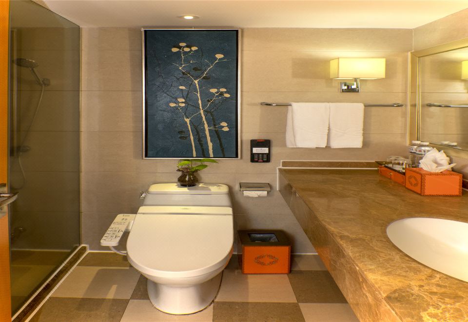 豪华湖景大床房【深睡枕+电动沙发+尽览篔簹湖景】