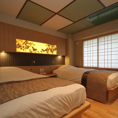 【本館-こもれび】ジェットバス付 デラックス和洋室 あかん遊久の里 鶴雅 クーポン