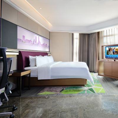 舒適大床房 廣州東曉南希爾頓歡朋酒店優惠
