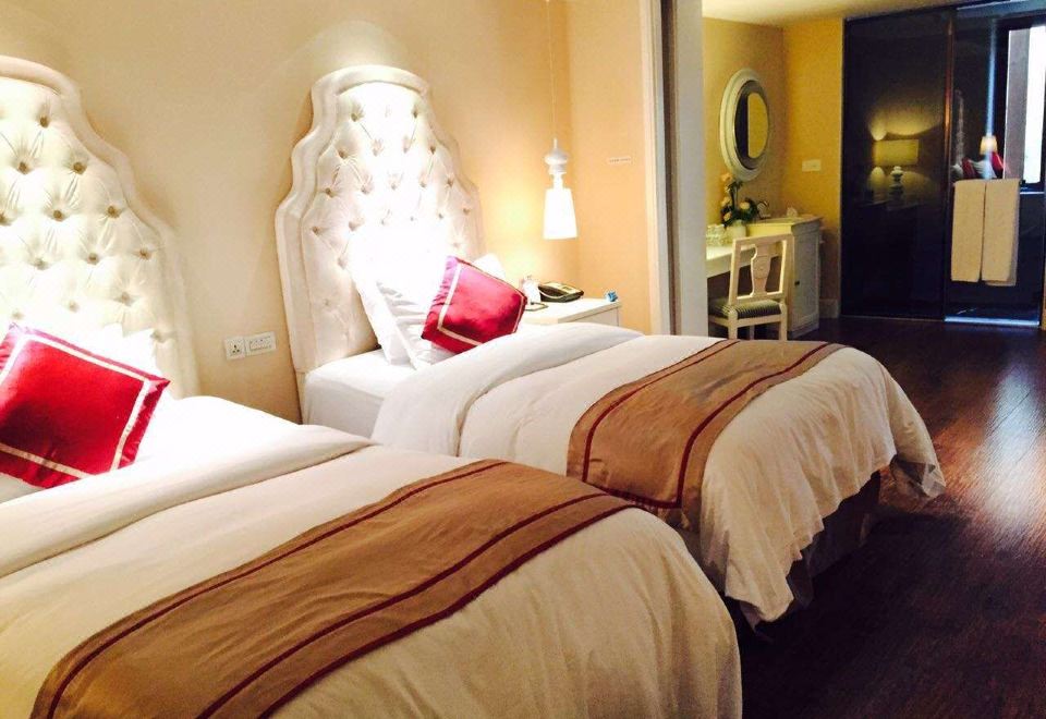 花园私汤双床房