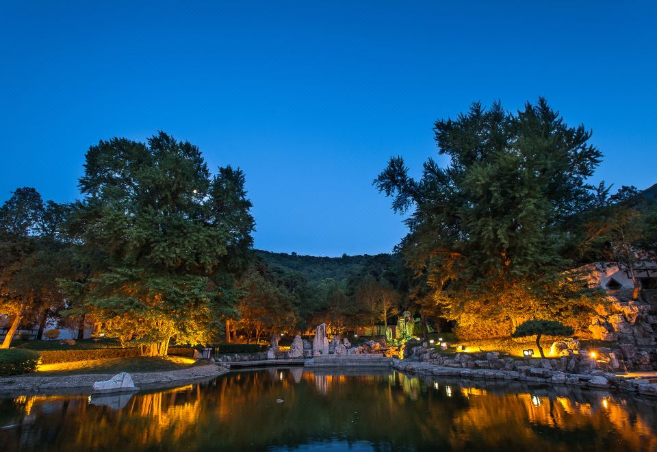 庭院景觀雙床房