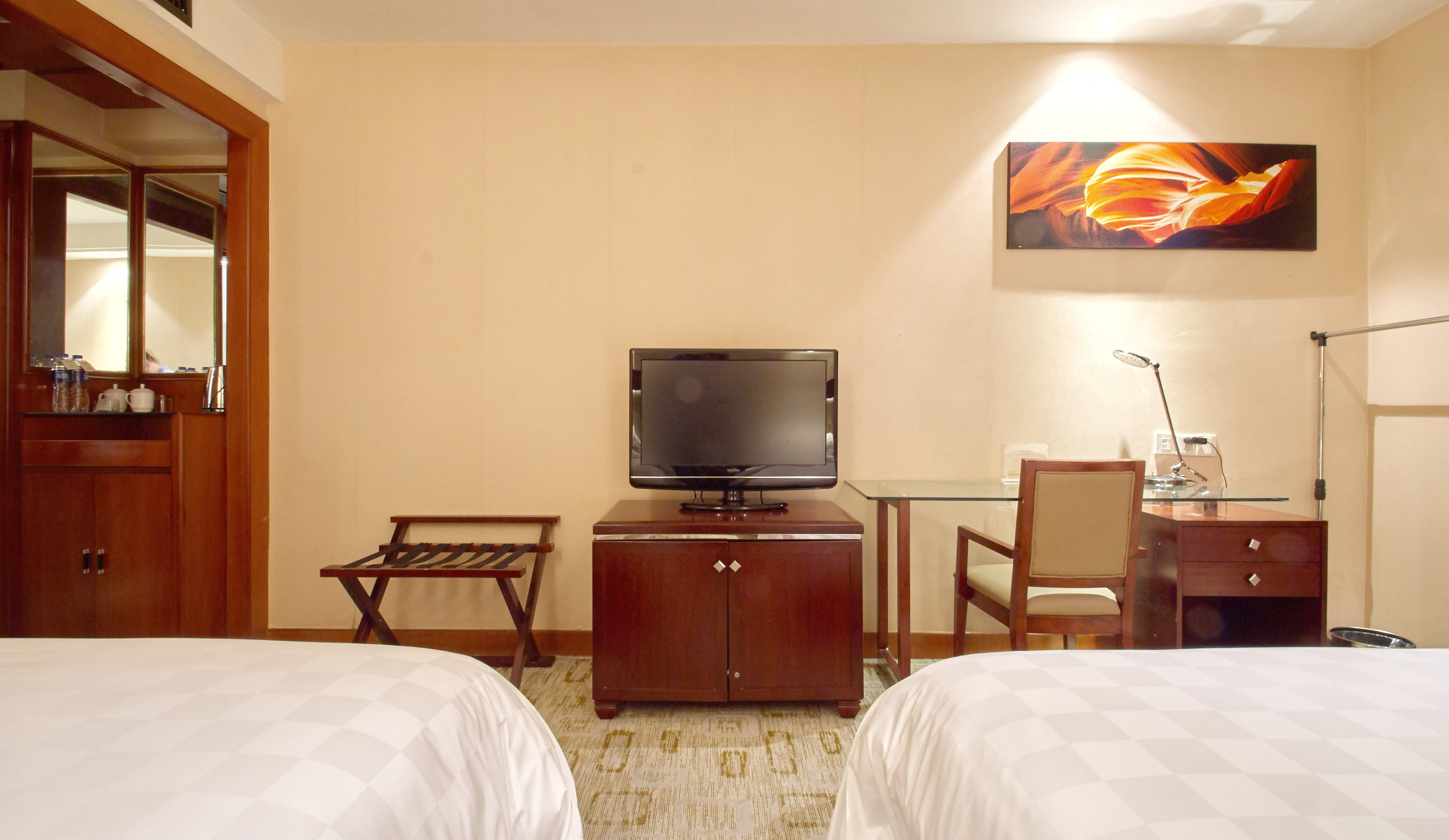 Xinzhou Haiwan Hotel普通双床房