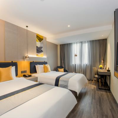 高級雙床房 如家商旅飯店（上海長壽路地鐵站店）優惠