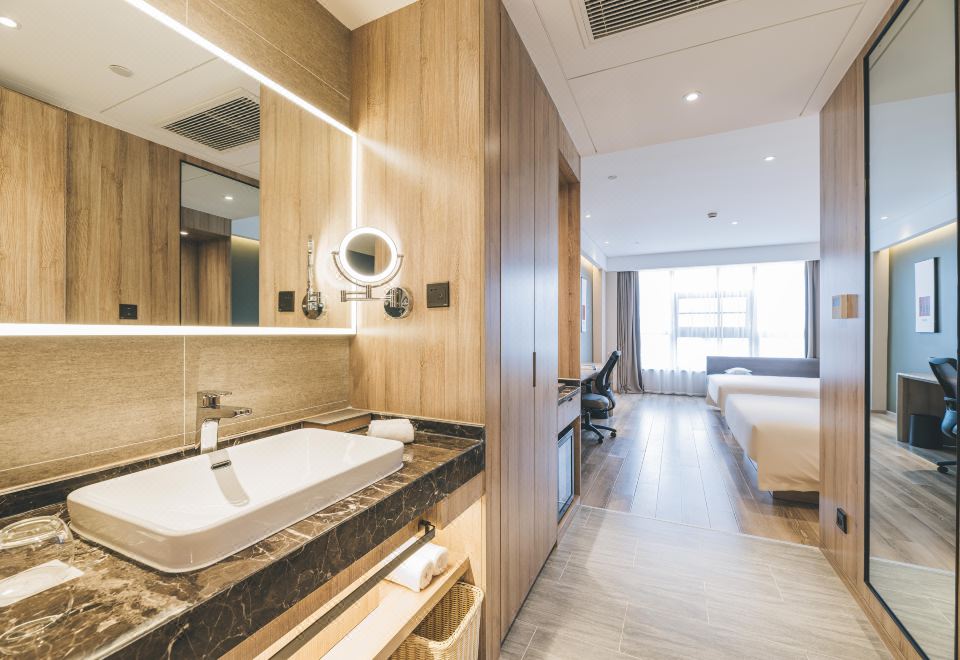 几木双床房（深睡PRO记忆枕+小冰箱+浴袍）