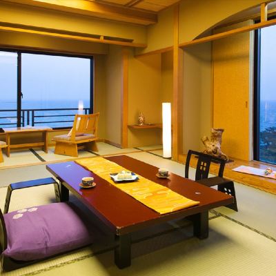 【海の見える客室】スタンダード和室(14畳)(禁煙) 渚のリゾート・吉良竜宮ホテル クーポン