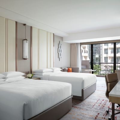 豪華雙床房 上海萬豪虹橋大飯店優惠