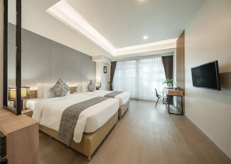 ห้องทวินดีลักซ์วิวเมือง