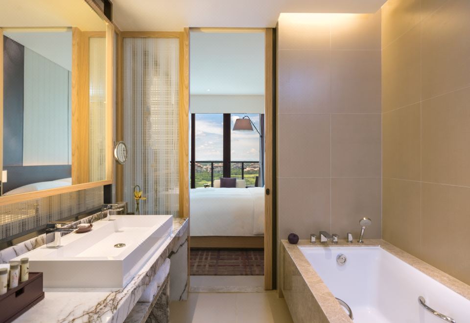 高爾夫景觀大床房【享錦標賽級黑石球場全景】