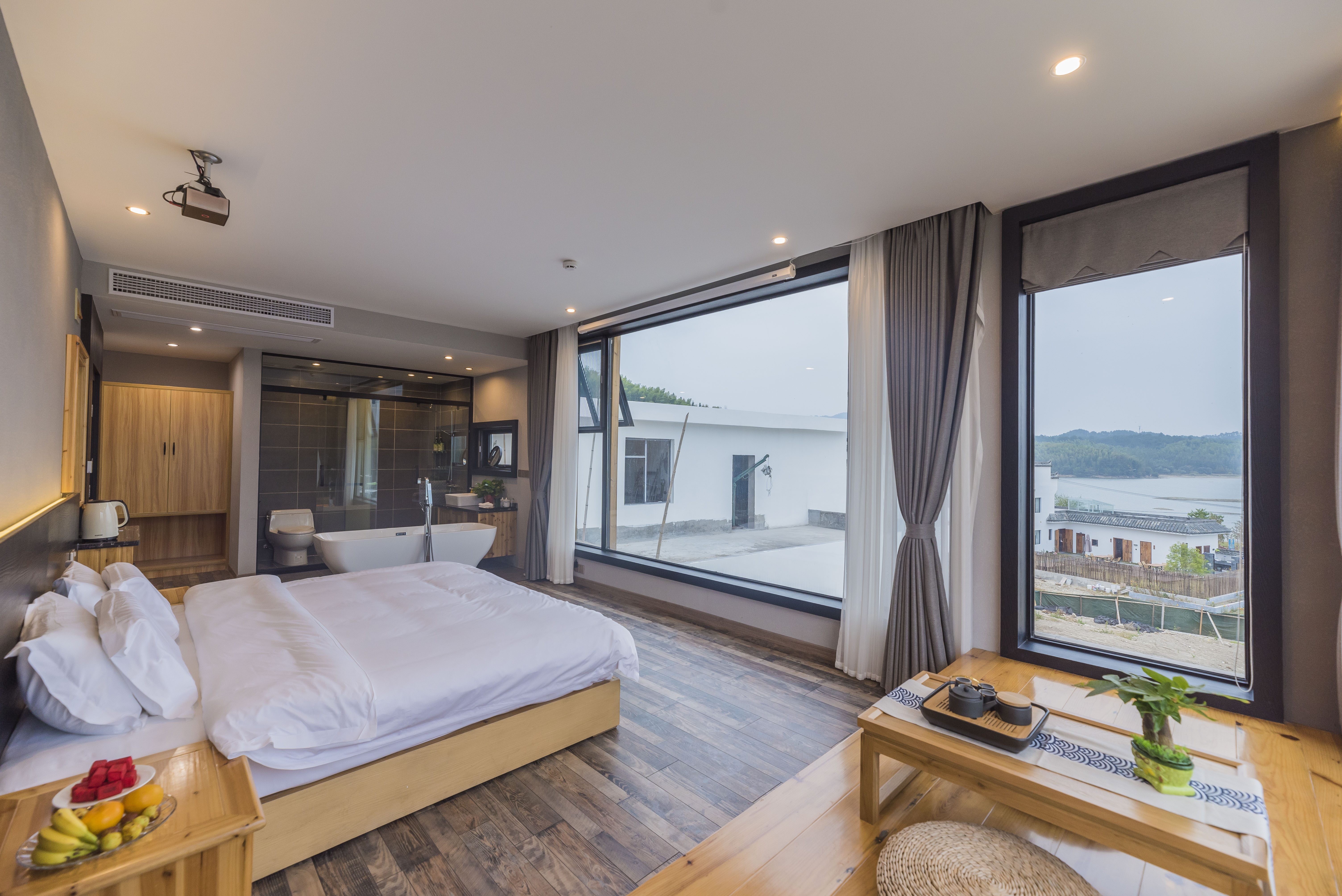 和光·270°观景大床房（榻榻米茶台）