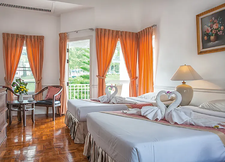 ห้องดีลักซ์พร้อมวิวทะเลสาบ