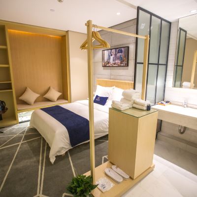 舒適大床房（無窗） 廣州道達尚品酒店優惠