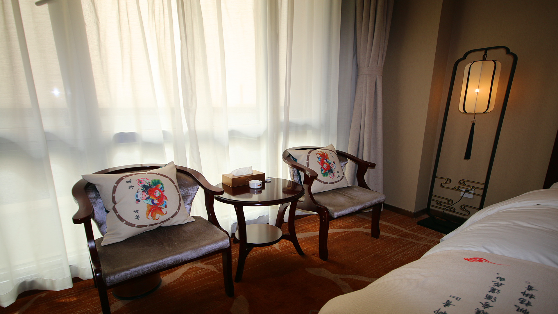 御河觀景雙床房丨河景