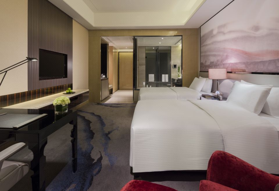 Wanda Realm WuhanExecutive Floor Twin Room (Tranquil Oasis)