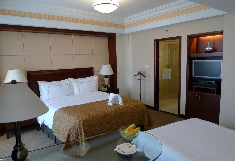 豪華城景家庭房