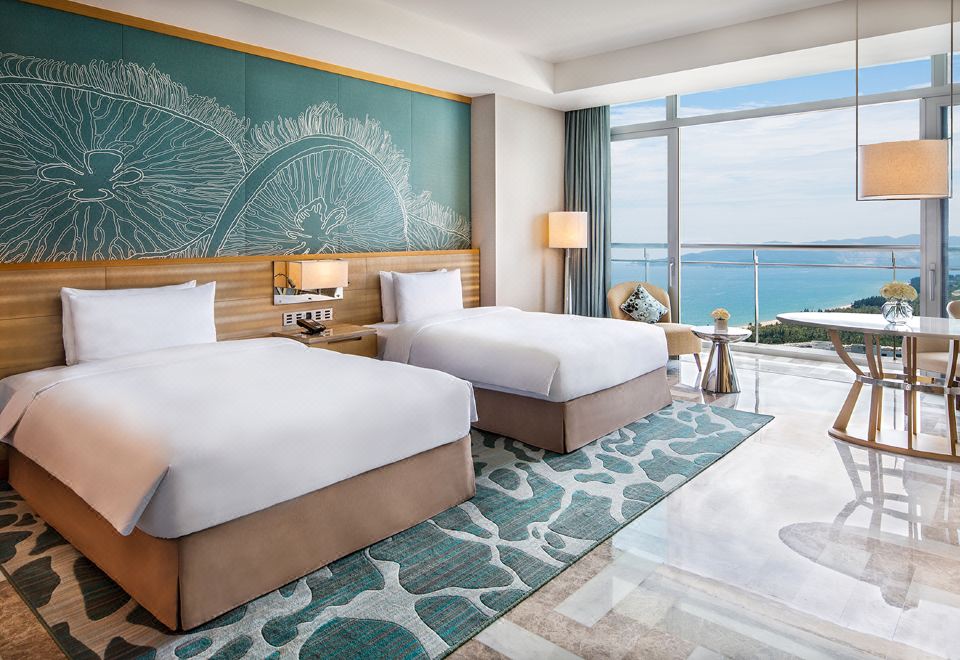 皇傢俱樂部海景雙床房