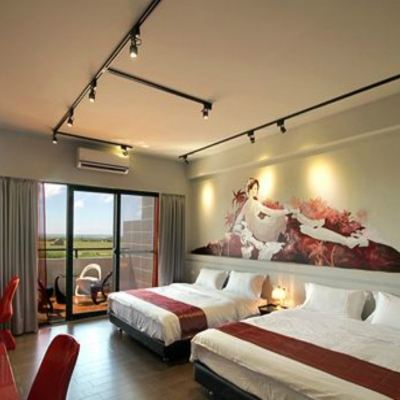 赤裸色海景四人房 澎湖美宿館海景民宿優惠