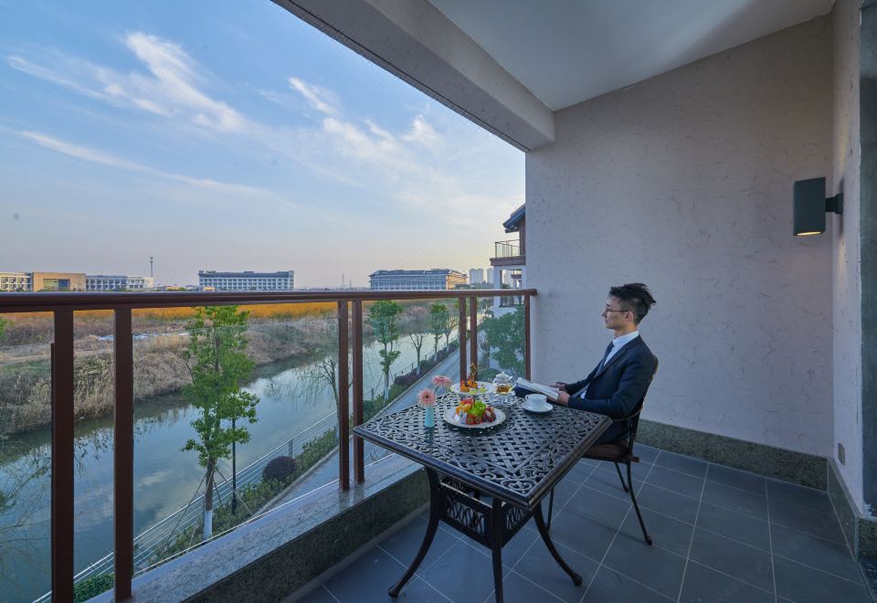 谷风庭院大床房