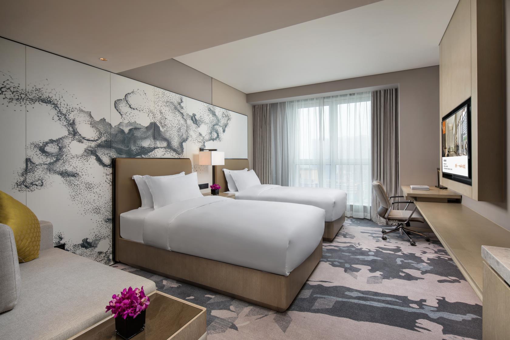 雅居双床房（迷你冰箱+智能客控）