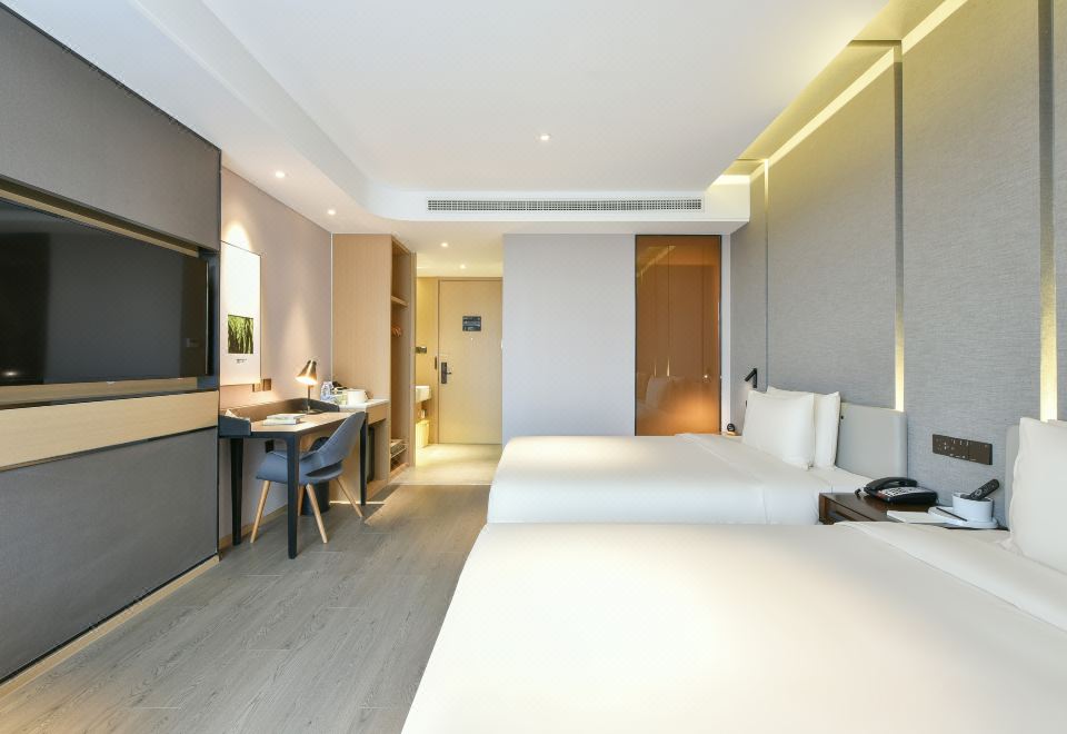 几木亲子双床房（可投屏+小冰箱）