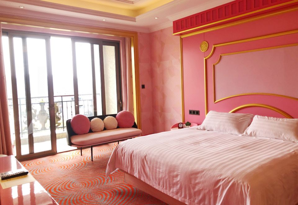 梦幻粉色公主套房