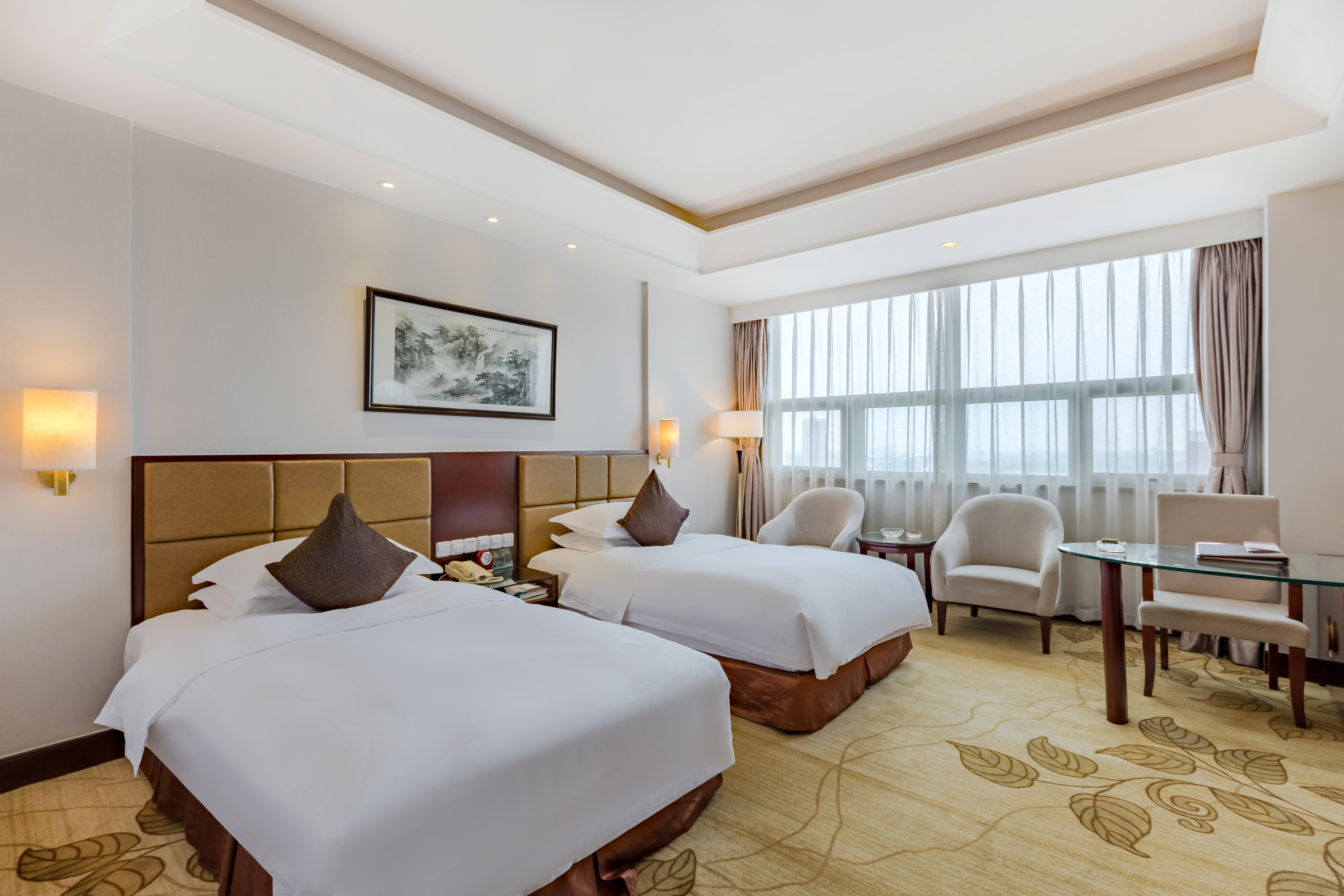 城景高级双床房