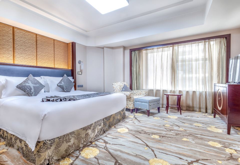 巨幕影音家庭套大床房