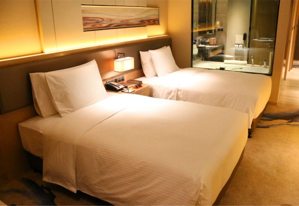 豪華雙床房（CBD街景）